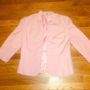 Dress Barn Pink Jacket